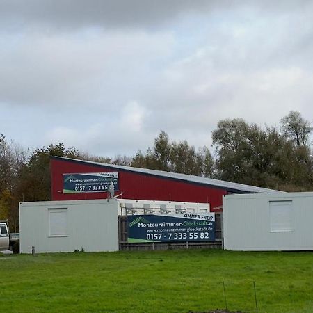 Ferienwohnung Monteurzimmer Glückstadt Exterior foto