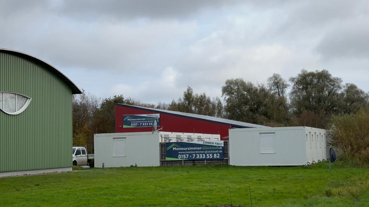 Ferienwohnung Monteurzimmer Glückstadt Exterior foto